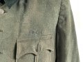 Heer, Feldbluse Modell 1936 für einen Offizier. Stark getragenes Eigentumstück ohne Effekten, ungereinigt