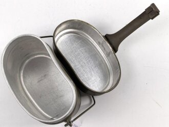 Kochgeschirr Wehrmacht, Hersteller HRE42, Originallack