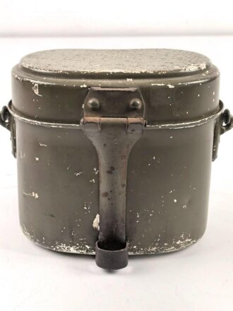 Kochgeschirr Wehrmacht. Hersteller SMM44, zusammengehörig, Originallack