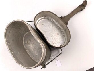 Kochgeschirr Wehrmacht, Hersteller WAL40, Originallack