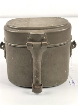 Kochgeschirr Wehrmacht, Hersteller WAL40, Originallack