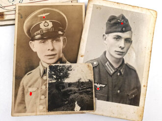 Wehrpaß Heer, eingestellt am 14. Oktober 1942 bei 1. Reserve MG Btl. 14