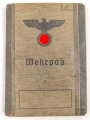 Wehrpaß Heer, eingestellt am 14. Oktober 1942 bei 1. Reserve MG Btl. 14