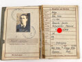 Wehrpaß Heer, eingestellt am 14. Oktober 1942 bei 1. Reserve MG Btl. 14