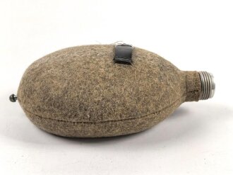 Feldflasche Wehrmacht, ohne erkennbare Stempelung