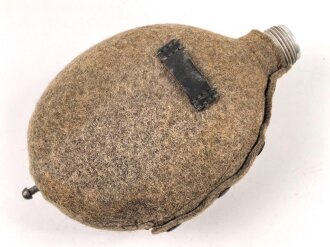 Feldflasche Wehrmacht, ohne erkennbare Stempelung