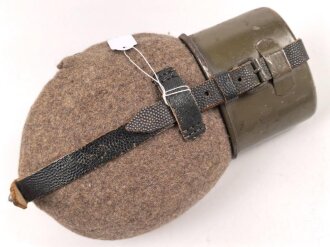 Feldflasche Wehrmacht, MN43 gestempelt auf Becher,...