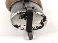 Feldflasche Wehrmacht, HWSD40 gestempelt auf Becher Riemen, Bezug und Flasche