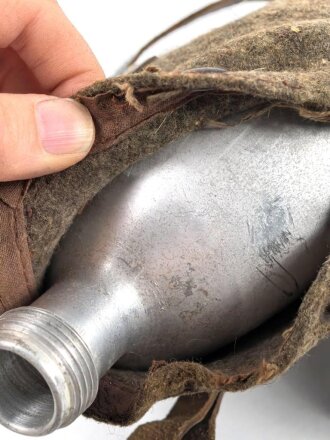 Feldflasche Wehrmacht, Ausführung 1 Liter, gebraucht