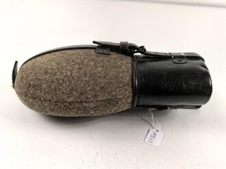 Feldflasche Wehrmacht, Hersteller MKL41, Becher...