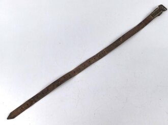 Mantelriemen Wehrmacht, stark gebraucht