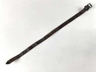 Kochgeschirr Riemen Wehrmacht, Hersteller aus Ulm, datiert 1936. Etwas geschrumpft
