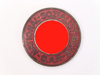 Mitgliedsabzeichen NSDAP.  Emaille Matt, Nadelsystem...