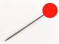 N.S. Sympathieabzeichen, auf der Spitze stehendes Hakenkreuz in 12mm Höhe, an langer Nadel
