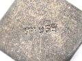 N.S. Sympathieabzeichen, silberner Anhänger mit auf der Spitze stehendem Hakenkreuz, 935er Silber, Höhe ohne Öse 17mm