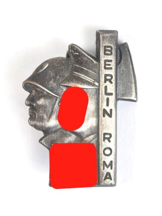 Erinnerungsabzeichen an das Treffen von Adolf Hitler und Benito Mussolini, Höhe 26mm