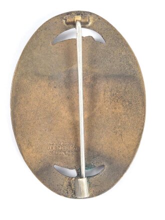 Vereinigung Deutscher Radsport Verbände ( VDRV ), Ehrenzeichen " Für hervorragende Leistung im Radsport " in Bronze. 50mm