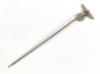 NSDAP Hoheitsabzeichen, Flügelspannweite 11mm, an langer Nadel