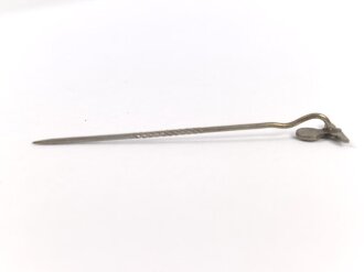 NSDAP Hoheitsabzeichen, Flügelspannweite 11mm, an langer Nadel