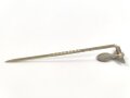 NSDAP Hoheitsabzeichen, Flügelspannweite 11mm, an langer Nadel