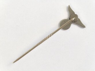 NSDAP Hoheitsabzeichen, Flügelspannweite 15mm, an langer Nadel