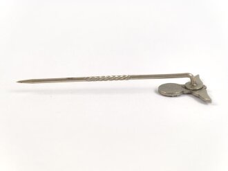NSDAP Hoheitsabzeichen, Flügelspannweite 15mm, an langer Nadel