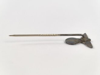 NSDAP Hoheitsabzeichen, Flügelspannweite 18mm, an langer Nadel
