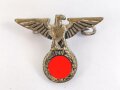 NSDAP Hoheitsabzeichen, Flügelspannweite 22mm, an Quernadel