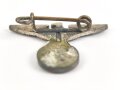 NSDAP Hoheitsabzeichen, Flügelspannweite 22mm, an Quernadel