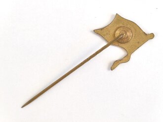Zivilnadel in Form einer kaiserlichen Flagge, Breite 17mm, emailliert