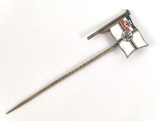 Zivilnadel in Form einer kaiserlichen Reichskriegsflagge,...