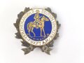 Verein ehemaliger Angehöriger der Deutschen Schutztruppen Frankfurt am Main, Mitgliedsabzeichen emailliert, 31mm