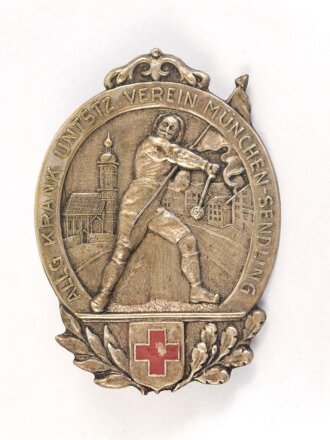 Allgemeiner Krank. Untstz. Verein München Sendling, Mitgliedsabzeichen 42mm
