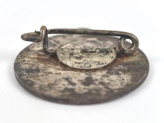 Firmenabzeichen " Leuna " 27mm, emailliert