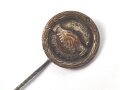 Tragbares Abzeichen " Berufs Blutspender"  Durchmesser 18mm, Rückseitig Klebereste