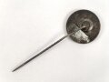 Tragbares Abzeichen " Berufs Blutspender"  Durchmesser 18mm, Rückseitig Klebereste