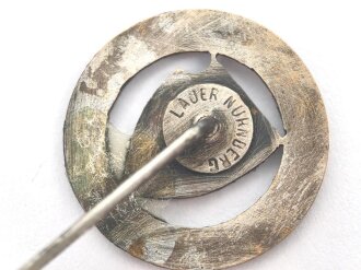 Vereinigung ehemaliger Angehöriger des 7. Bayrischen Landwehr Infanterie Regiments von Elz. Durchmesser 22mm, Rückseitig Klebstoffreste