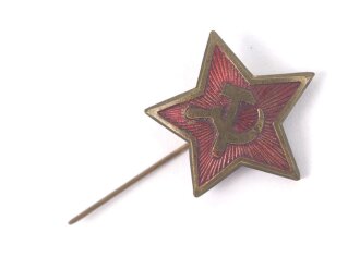 Kommunistische Partei Deutschlands KPD, Mitgliedsabzeichen 23mm, Rückseitig Klebstoffreste150