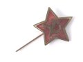 Kommunistische Partei Deutschlands KPD, Mitgliedsabzeichen 23mm, Rückseitig Klebstoffreste150