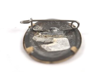 Sympatisantenabzeichen der Kommunistische Partei Deutschlands " Im Zeichen der Arbeit" Höhe 31mm