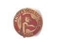 Antifaschistische Aktion Antifa, Mitgliedsabzeichen 18mm, Rückseitig Klebstoffreste