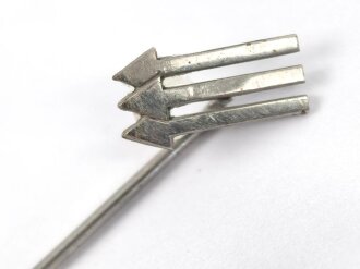 Eiserne Front, Mitgliedsabzeichen 13mm, Rückseitig...