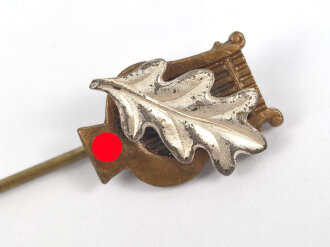 III.Reich, Abzeichen eines Gesangverein in silber ,  16mm