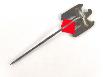 Deutsche Wehrmacht, Zivilabzeichen, Rückseitig Klebstoffreste