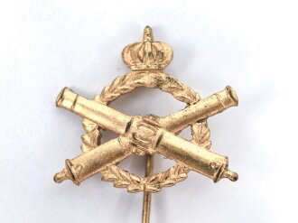 Ehrenzeichen des Landesverbandes der königlich Bayerischen Feldartillerie. Miniatur 22mm Höhe