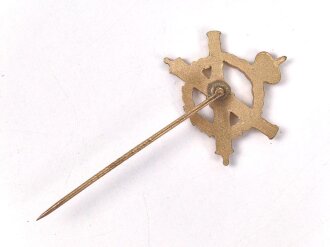 Ehrenzeichen des Landesverbandes der königlich Bayerischen Feldartillerie. Miniatur 22mm Höhe