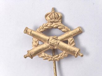 Ehrenzeichen des Landesverbandes der königlich Bayerischen Feldartillerie. Miniatur 22mm Höhe