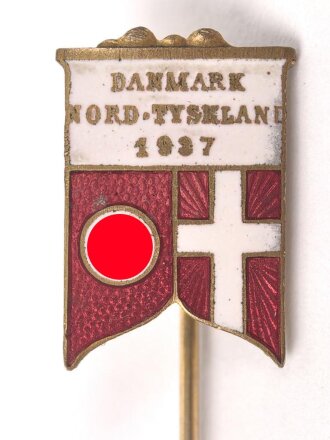 "Danmark Nord Tyskland 1937" Emaillierte...
