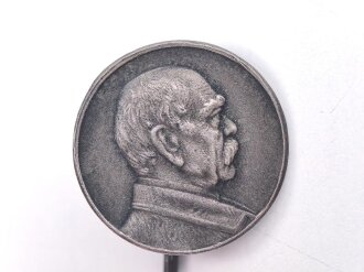 Anstecknadel mit Konterfei Bismark, 17mm