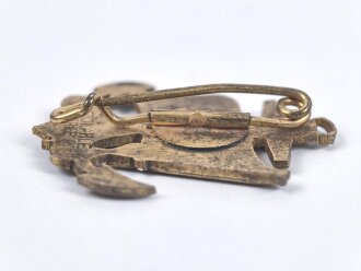 Kaiserlicher Marineverein, Teilemailliertes Abzeichen 31mm